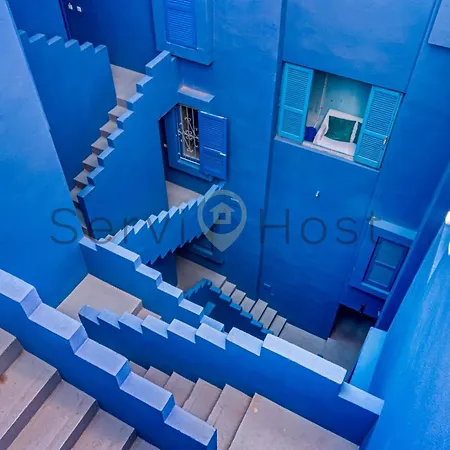 Breathtaking Loft La Muralla Roja, Wifi, 2br 아파트
