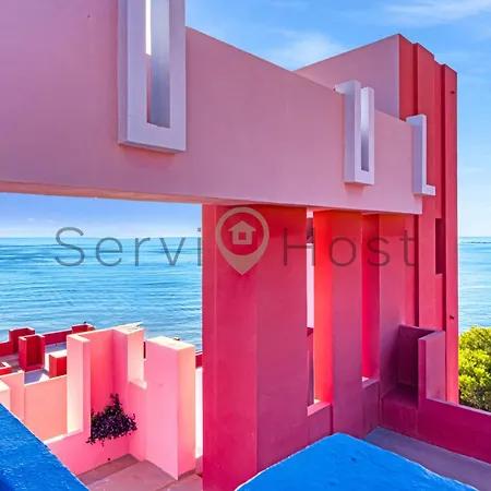 아파트 Breathtaking Loft La Muralla Roja, Wifi, 2br *