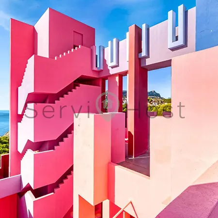 Breathtaking Loft La Muralla Roja, Wifi, 2br 아파트