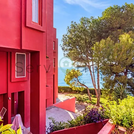 Breathtaking Loft La Muralla Roja, Wifi, 2br 칼페