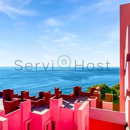 아파트 Breathtaking Loft La Muralla Roja, Wifi, 2br
