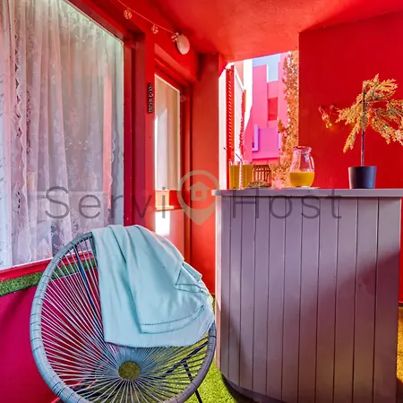 Breathtaking Loft La Muralla Roja, Wifi, 2br